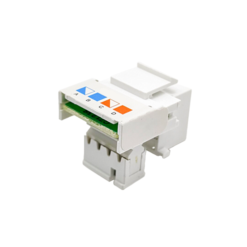 Female RJ11 Connector 4P4C Single Port Unshielded CAT3 PCB Mount Network Module