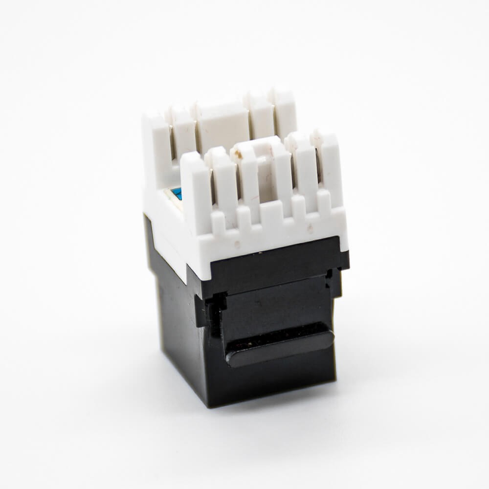 8P8C Modular Connectors CAT6 Unshielded Straight RJ45 Network Module Jack