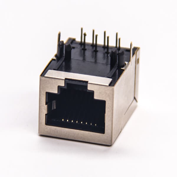 8p8c RJ45 Modules Network Connector Shielded Jack Through Hole