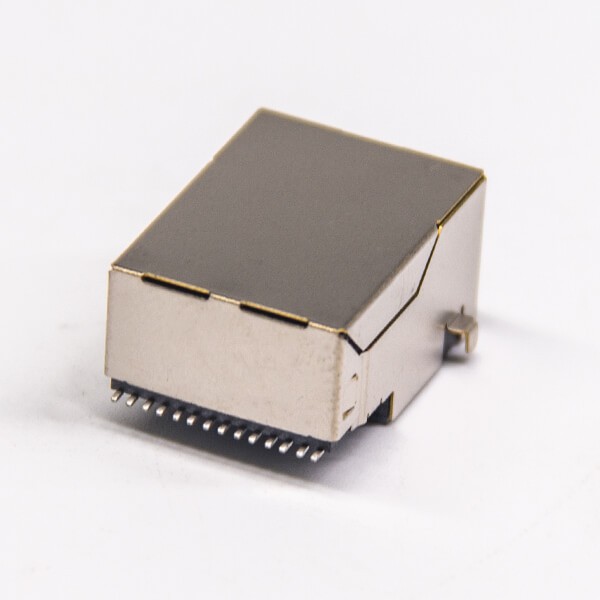 Best rj45 Shielded Connector with Magnatics Singled Port