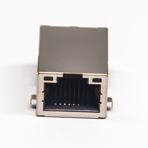 Best rj45 Shielded Connector with Magnatics Singled Port