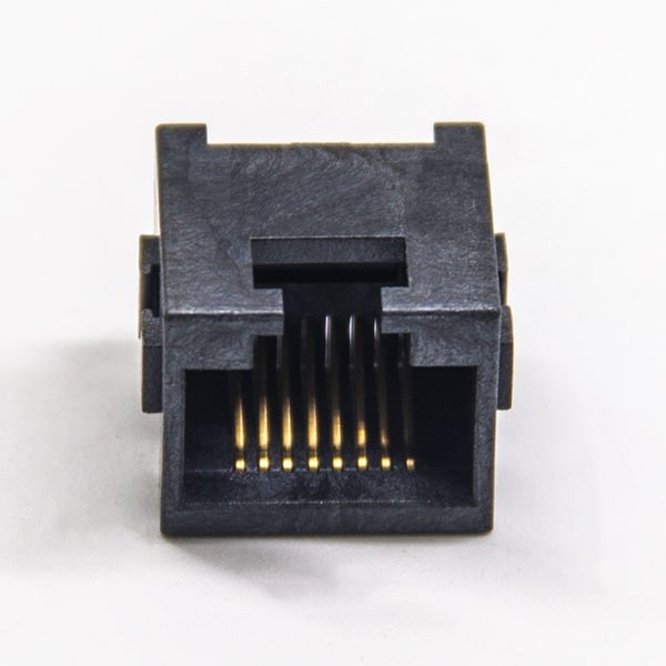 Jack Modular RJ45 Angled SMT Unshielded Without Filtered