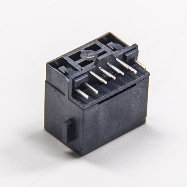 Modular RJ45 Socket Unshielded with LED 90 Degree DIP Type