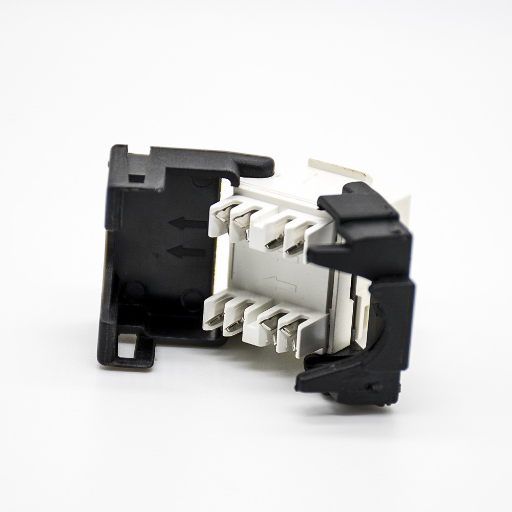 RJ45 Cat6 Keystone Jack Tolless Type Unshielded Straight 8P8C Network Module
