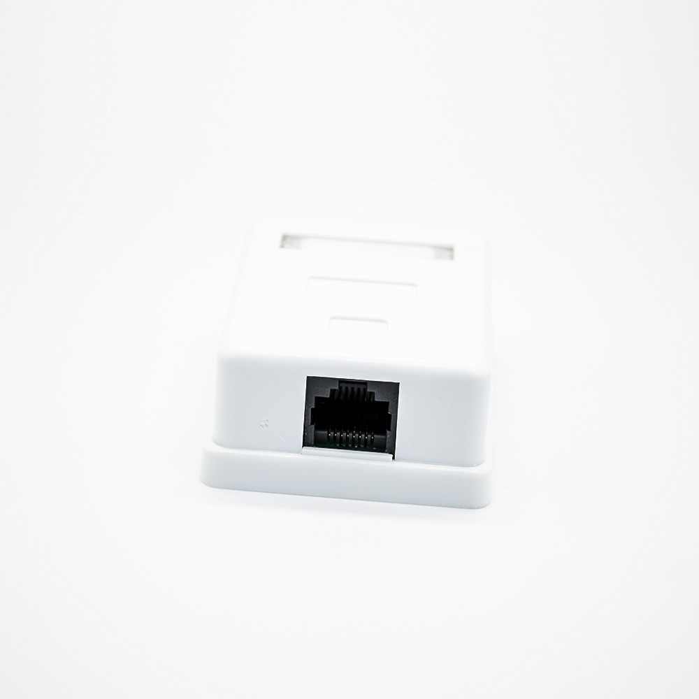 RJ45 Connector Jack PCB Mount 8P8C Unshielded CAT6 Desktop Network Interface