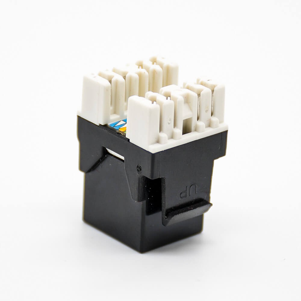 RJ45 Network Connectors Straight CAT6 UTP Network Module Keystone Jack
