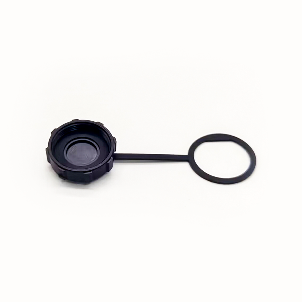 RJ45 Waterproof Connector Cap Cover Rubber Dust Cover for RJ45 Female 13/16''-28UNS