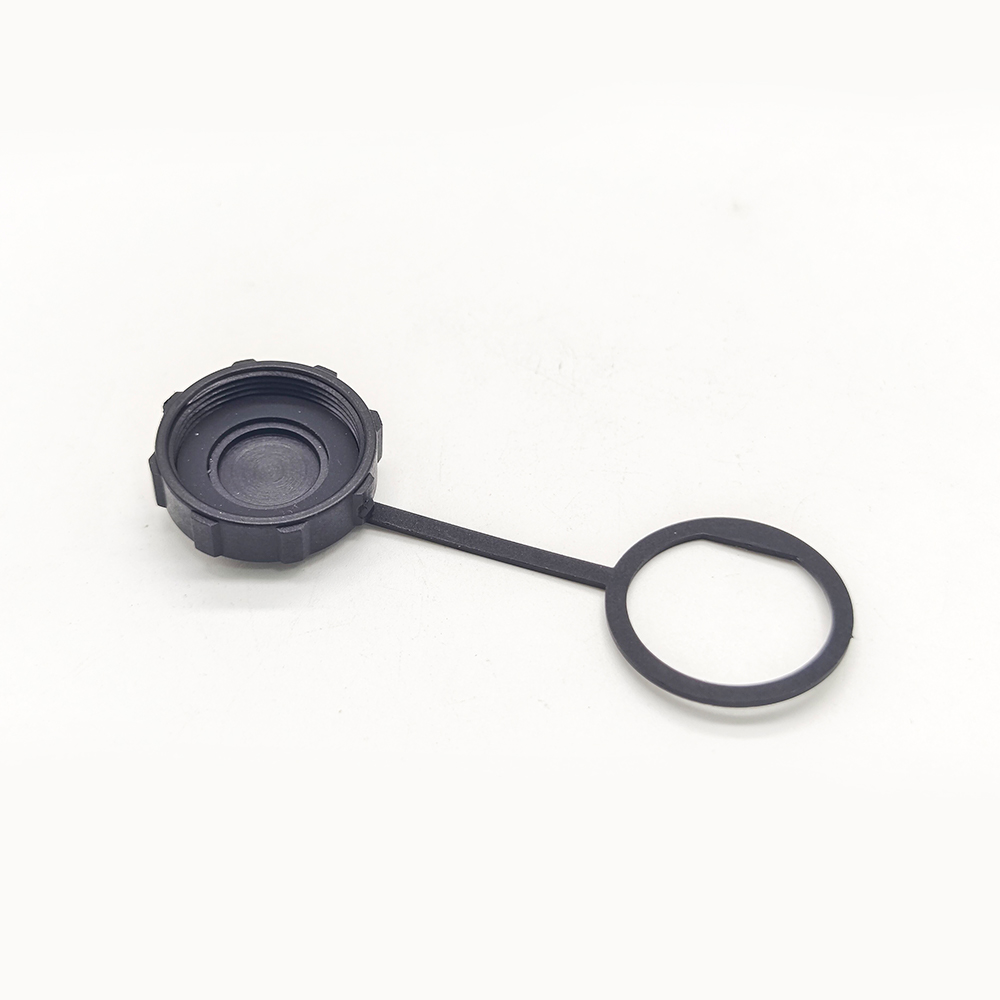 RJ45 Waterproof Connector Cap Cover Rubber Dust Cover for RJ45 Female 13/16''-28UNS
