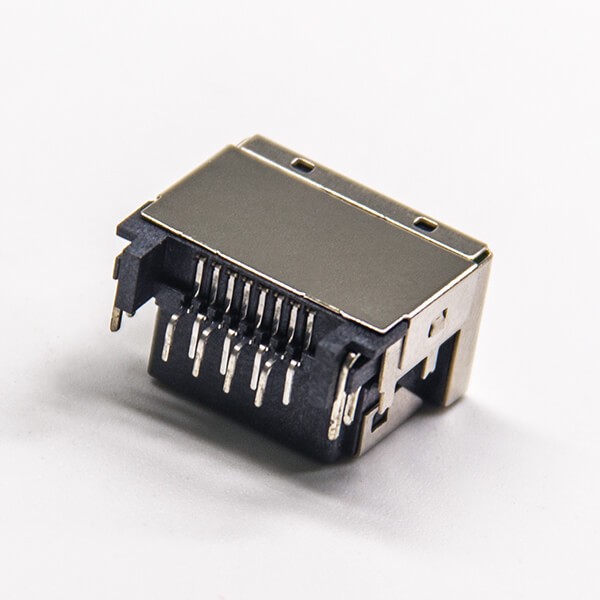 Shielded RJ45 Connectors for PCB Mount Right Angled