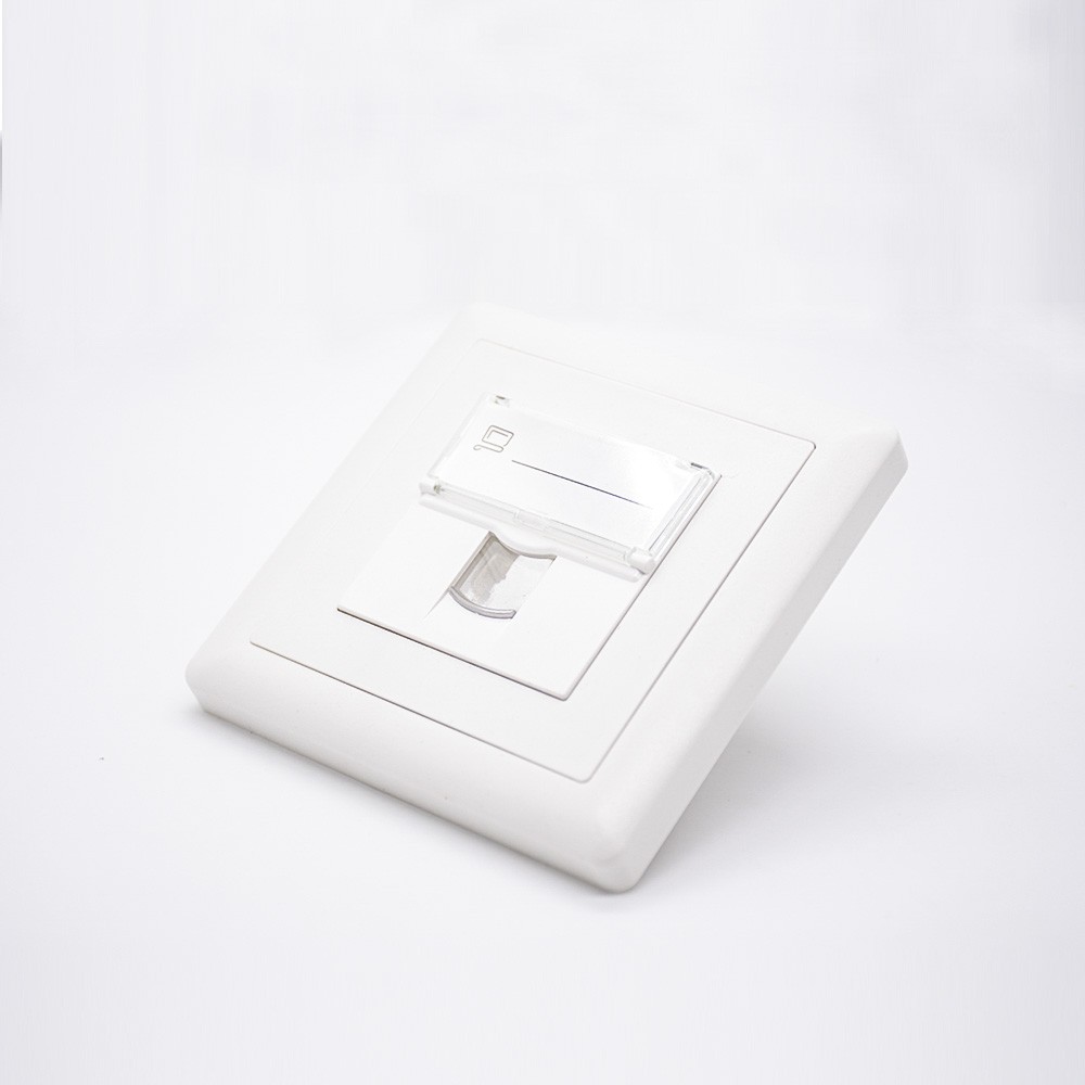 Network Interface Panel 86 Type Unshield Single Port Network Socket