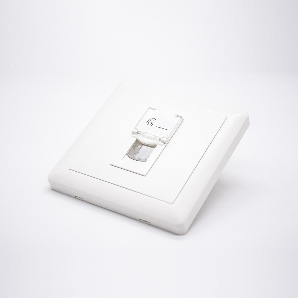 Network Interface Panel 86 Type Unshield Single Port Network Socket
