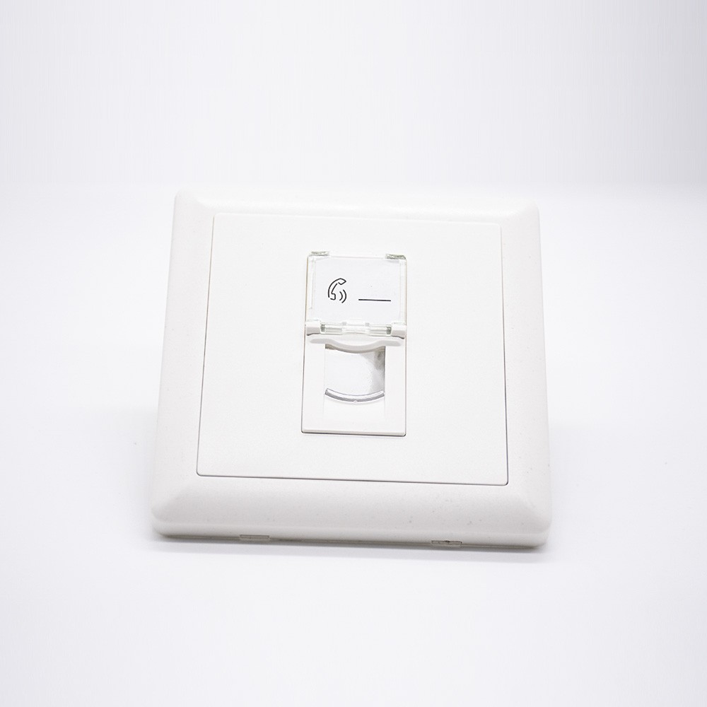 Network Interface Panel 86 Type Unshield Single Port Network Socket