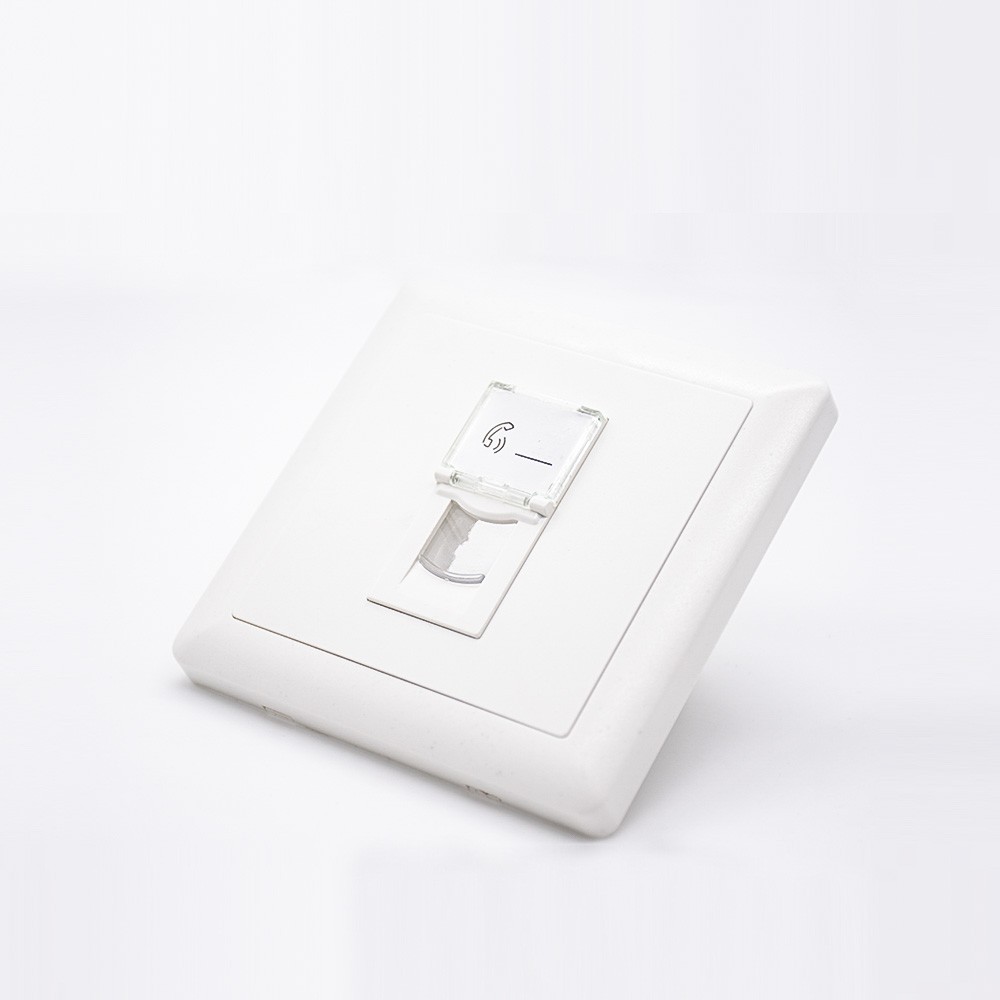 Network Interface Panel 86 Type Unshield Single Port Network Socket