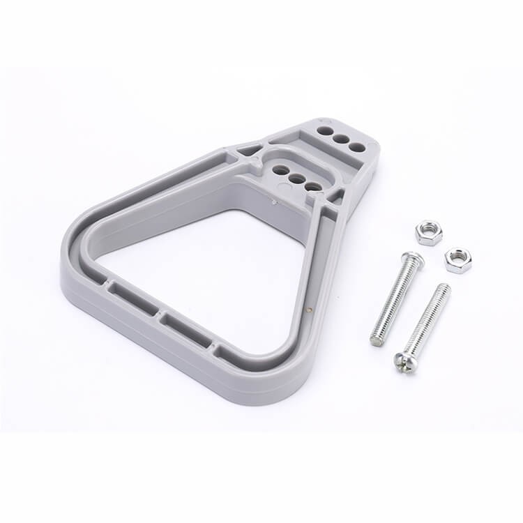 Red Plastic Triangle Handle Accessories with Two Self Tapping Screws For 2 way 175A/350A Power Connector