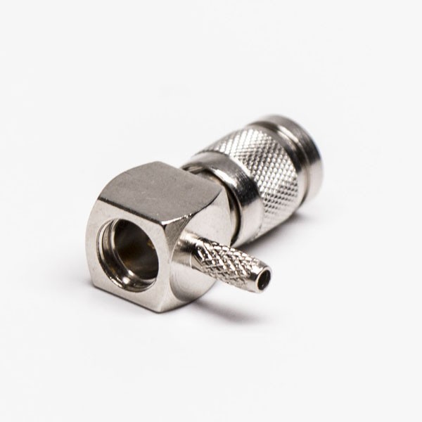 DIN 1.0/2.3 R/A Male Connector Crimp Type for Cable RG179