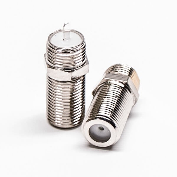 20pcs F Connector Female Straight Connector Solder Type Rear Panel Mount