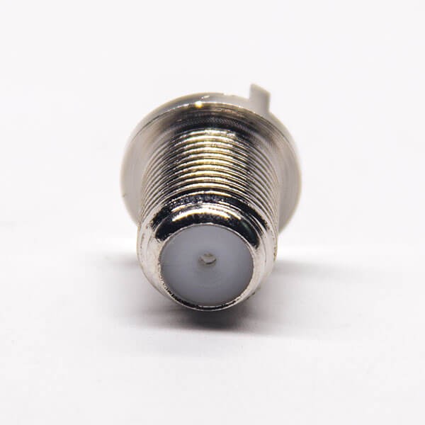 F Connector Coaxial Straight Female Through Hole for PCB Mount