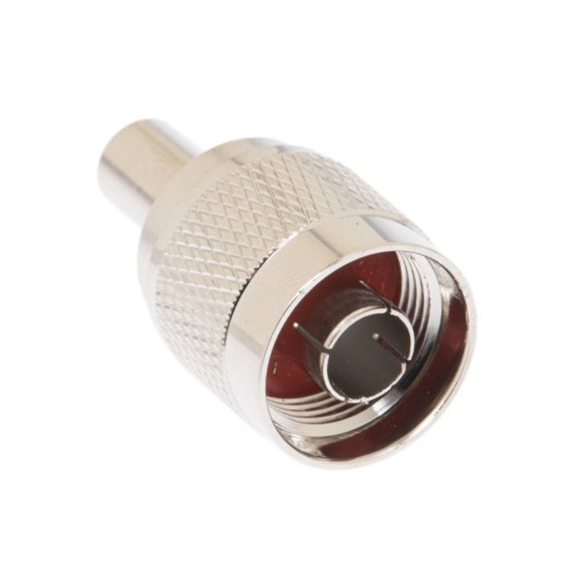 N Male Crimp Connector Straight Plug for Cable LMR240