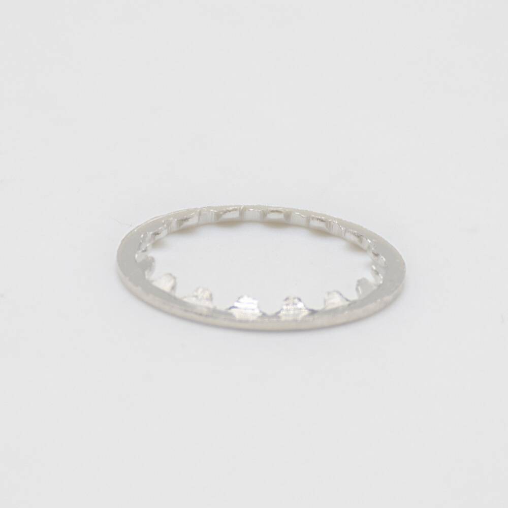 Washer Nut Hardware F Type Female Toothed Metal Gasket