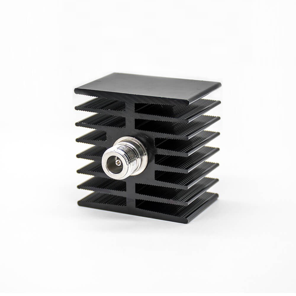 Lateral Load Connectors N Type Male To Female Straight Attenuator 50W