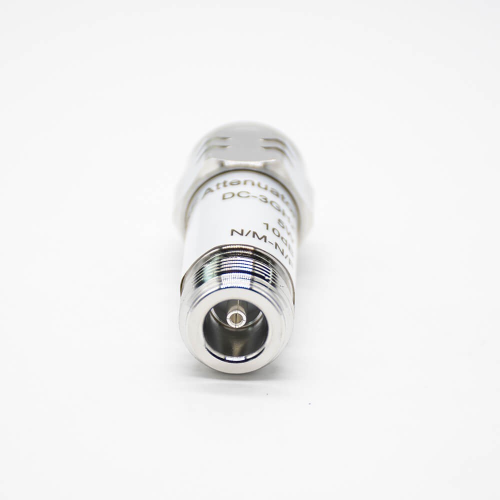 N Type Attenuator Male Butt-Joint Female Straight N RF Coaxial Attenuator Connectors DC-3GHz 5W 10dB Lightning Arrester