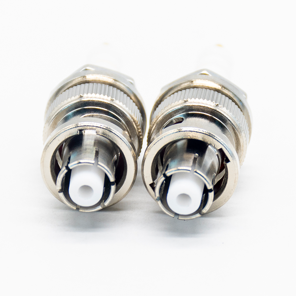 180 Degree SHV Male Type Bulkhead Receptacle Connector