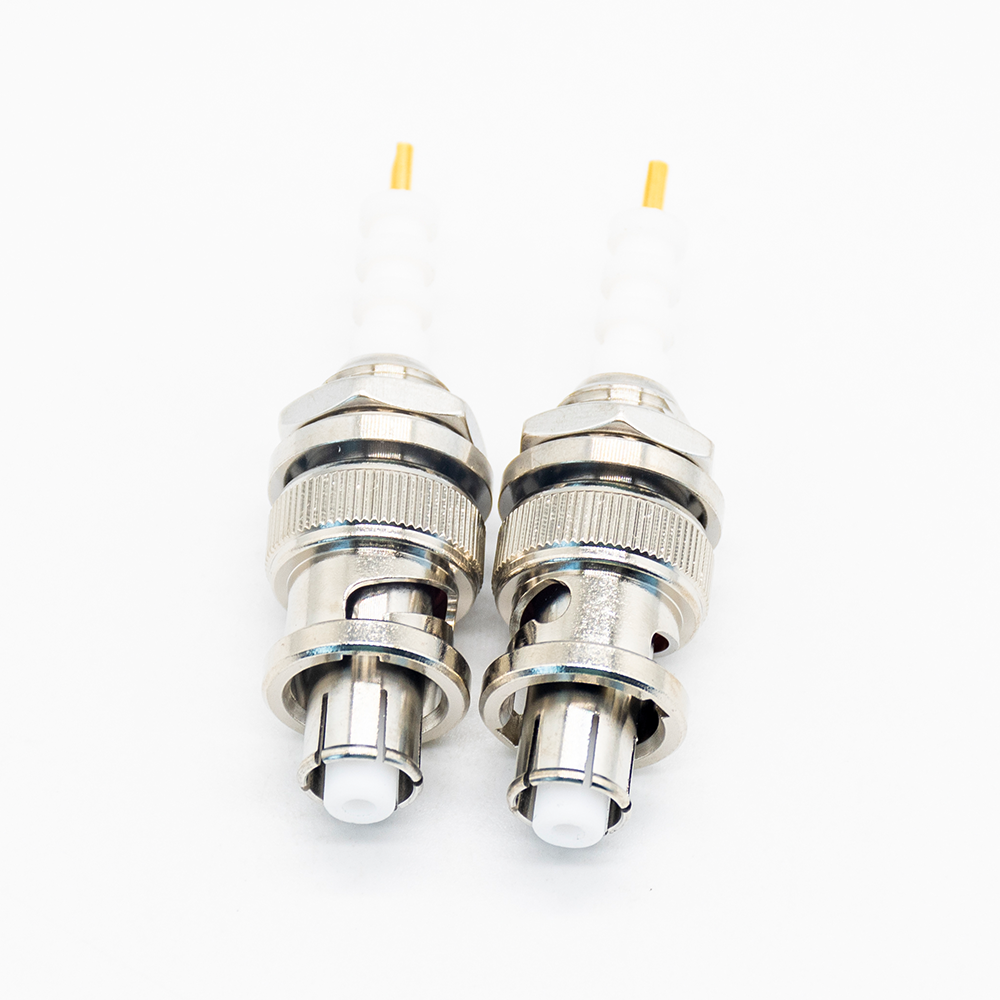 180 Degree SHV Male Type Bulkhead Receptacle Connector