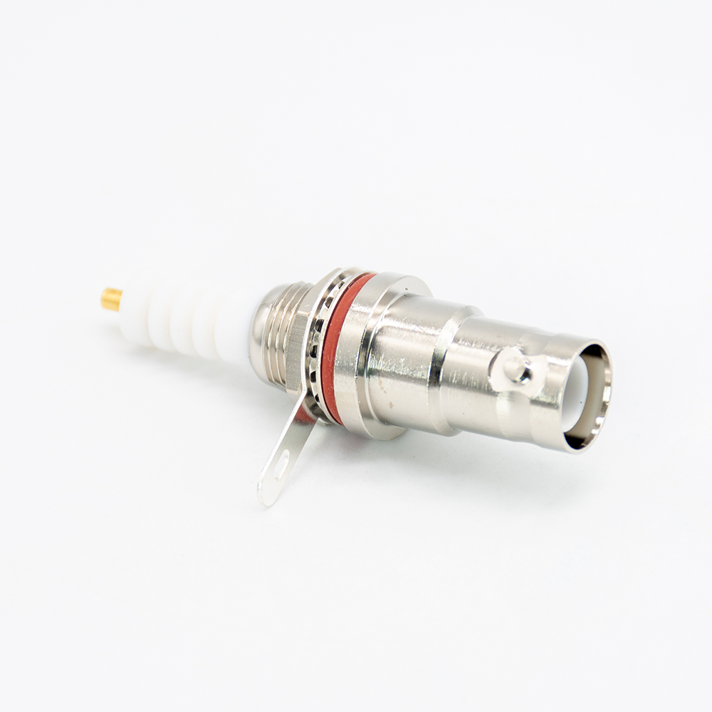 SHV female Connector Back Mount Straight Panel Connector Solder For Cable
