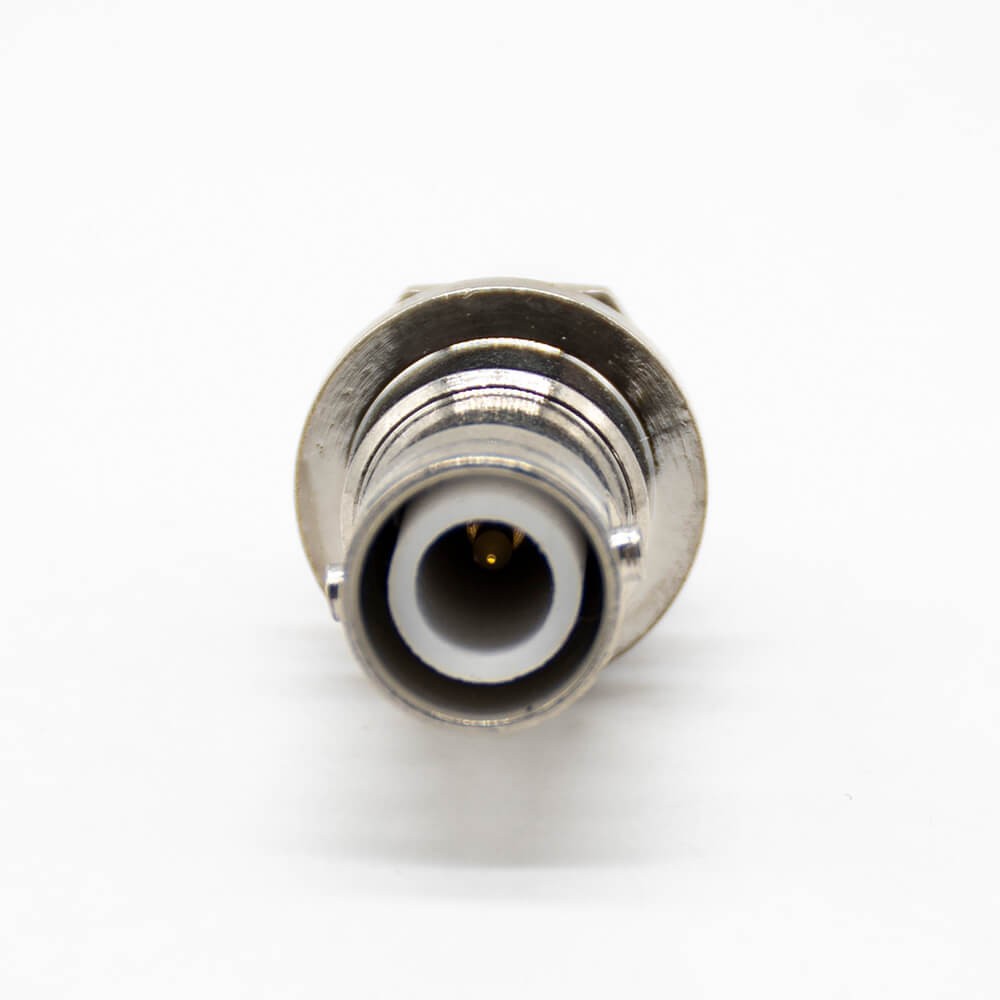 SHV female Connector Back Mount Straight Panel Connector Solder For Cable