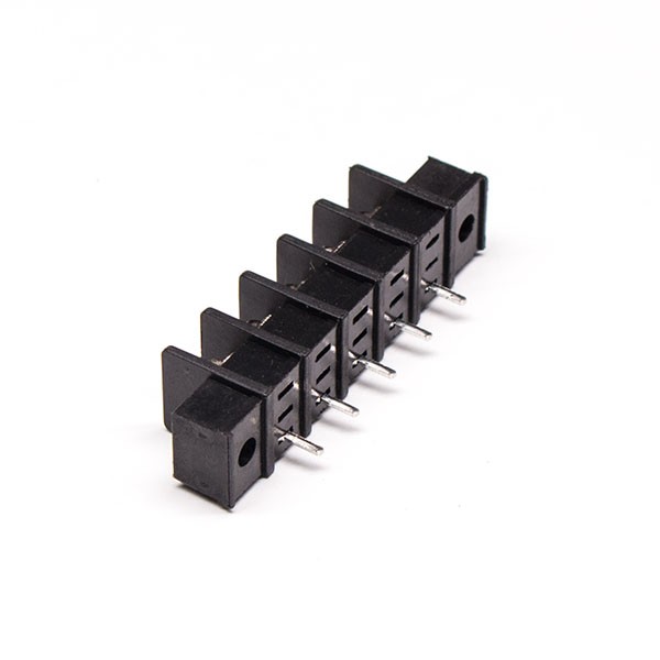 Barrier Strip Filtered Terminal Blocks DIP Type 5pin PCB Mount Connector