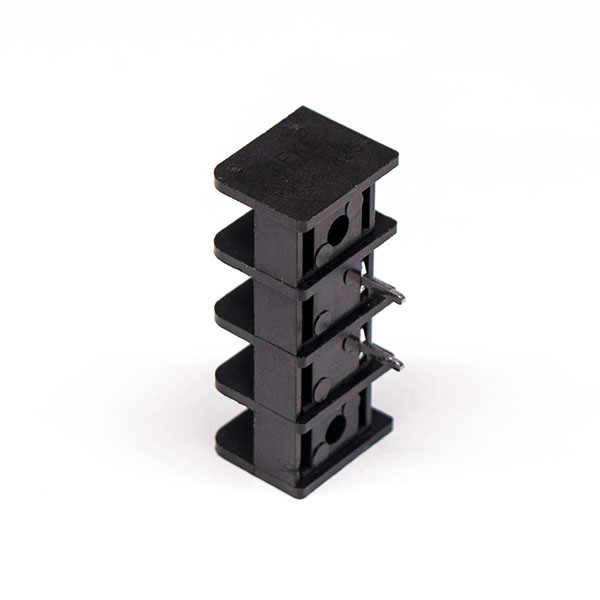 Barrier Terminal Block Connector Black 2pin Connector Vertical Type