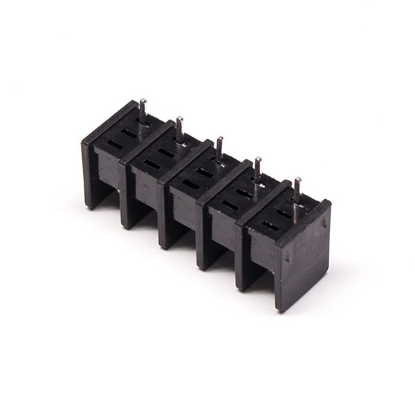 Terminal Strips & Barrier Blocks 5pin PCB Mount DIP Type Barrier Terminal Block