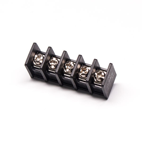 Terminal Strips & Barrier Blocks 5pin PCB Mount DIP Type Barrier Terminal Block