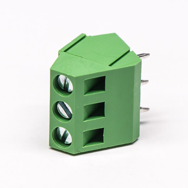 Screw Terminal for PCB Green Connector Vertical Type 3 pin