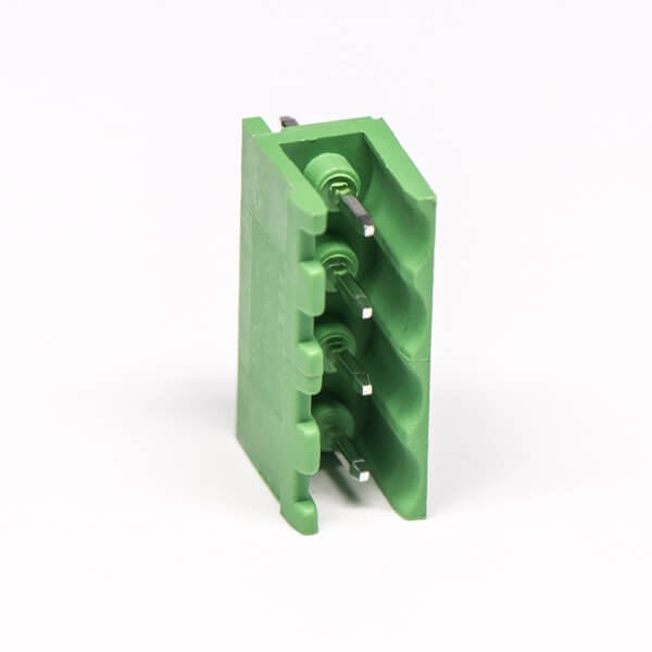 4 pin Terminal Connector Terminal Block Connector Green Pluggable Type