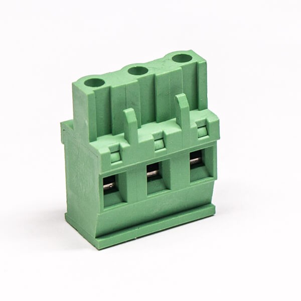 Terminal Block Plug Socket 3 Screw Straight Type