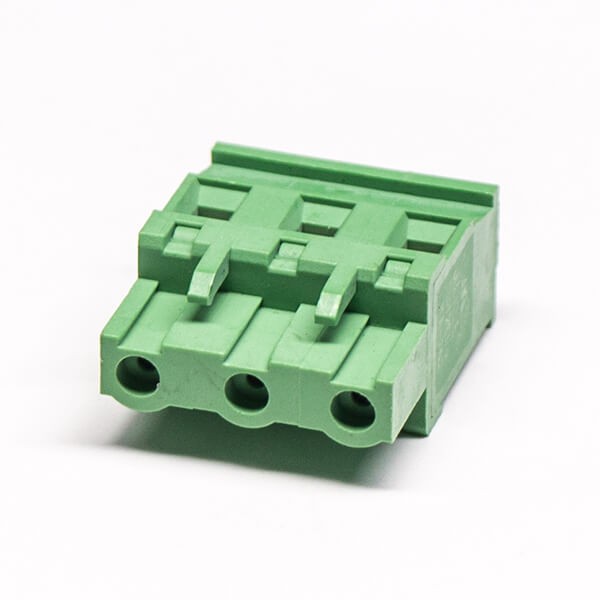 Terminal Block Plug Socket 3 Screw Straight Type