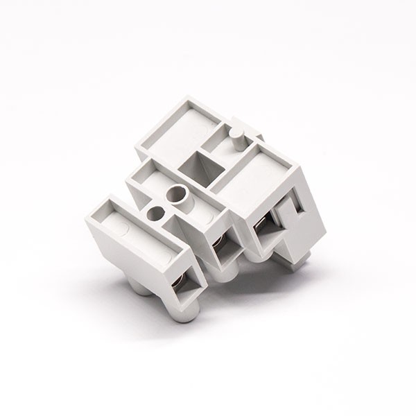 Terminal Connector Strips Grey 90 Degree Soder Type Cable Connector