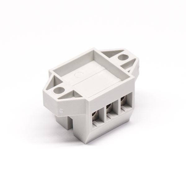 Terminal Strips Angled Grey Soder Type Connector for Panel Mount