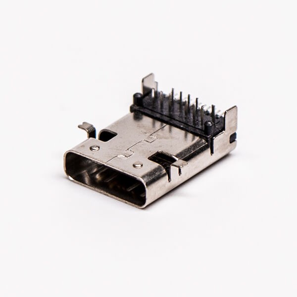 10pcs Female USB Type C Right Angled SMT and DIP
