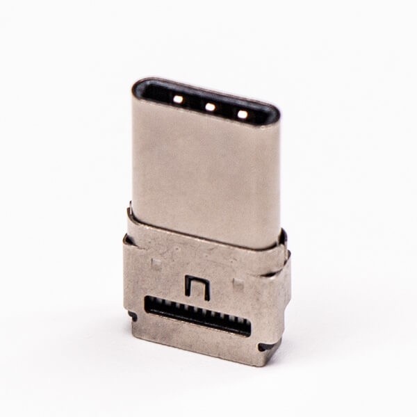 10pcs Type C Port Male 90 Degree Offset Type SMT