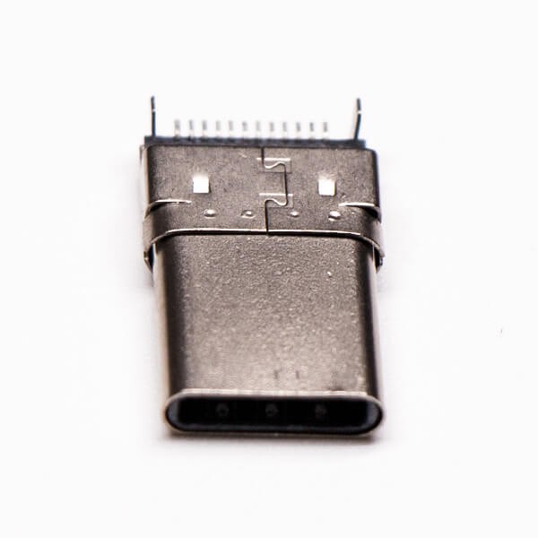 10pcs Type C Port Male 90 Degree Offset Type SMT