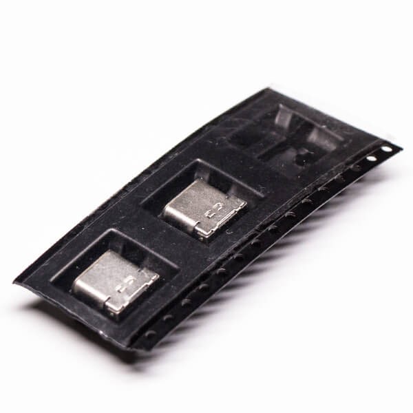 10pcs Type C USB Connector Right Angled Jack SMT and DIP