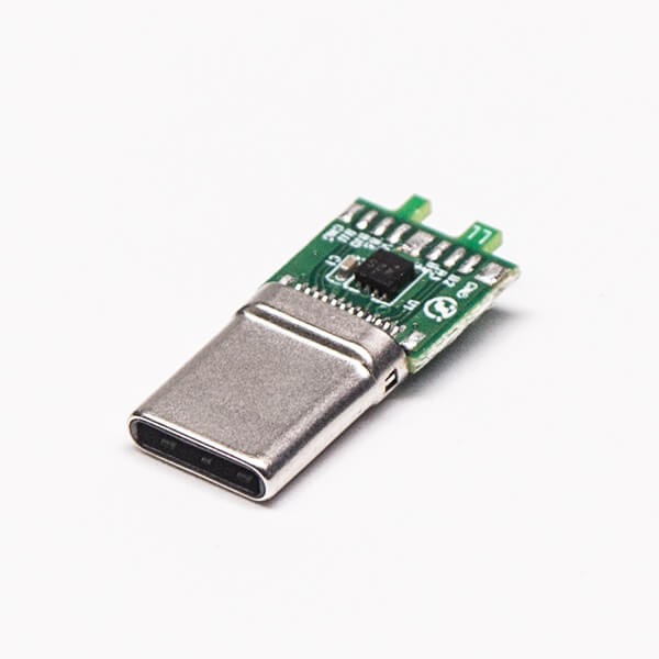 10pcs USB Type C Straight 180 Degree Plug 24 Pin Solder Type