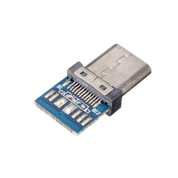 3.1 USB Type-C Female Straight Long Body PCB Mount