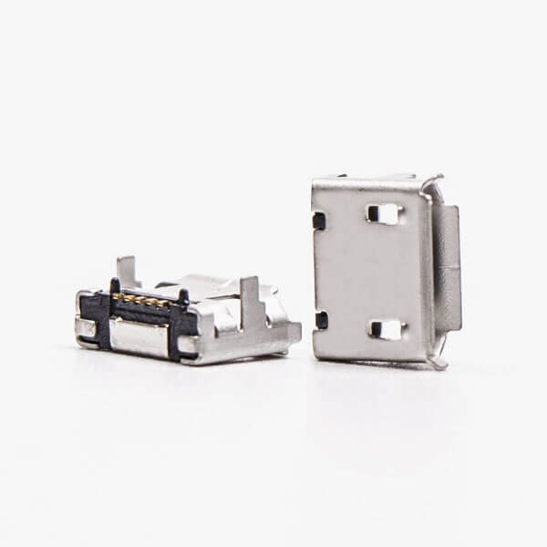 Connector Micro USB 5 Pin Type B DIP 7.15 for PCB Mount
