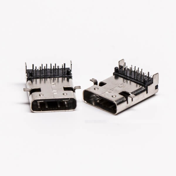 Female USB Type C Right Angled SMT and DIP