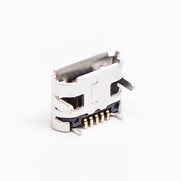 Micro B USB Female Connector 5 Pin SMT Type B Straight for PCB