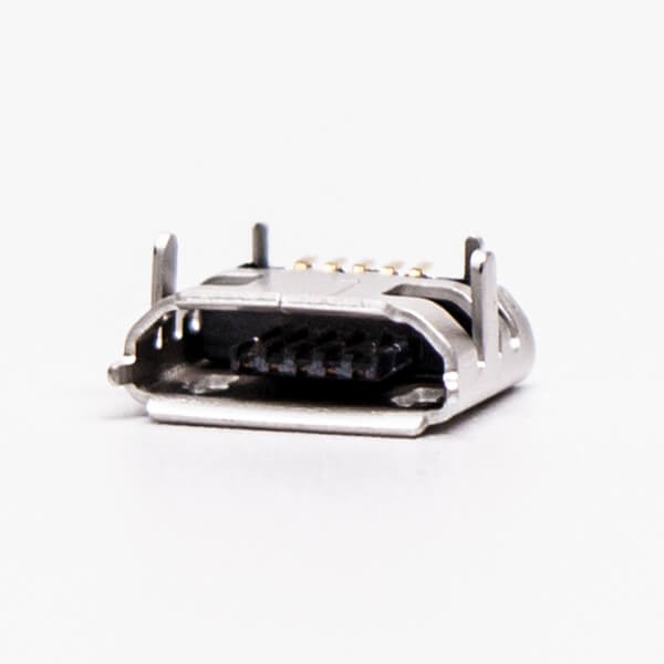 Micro B USB Female Connector 5 Pin SMT Type B Straight for PCB