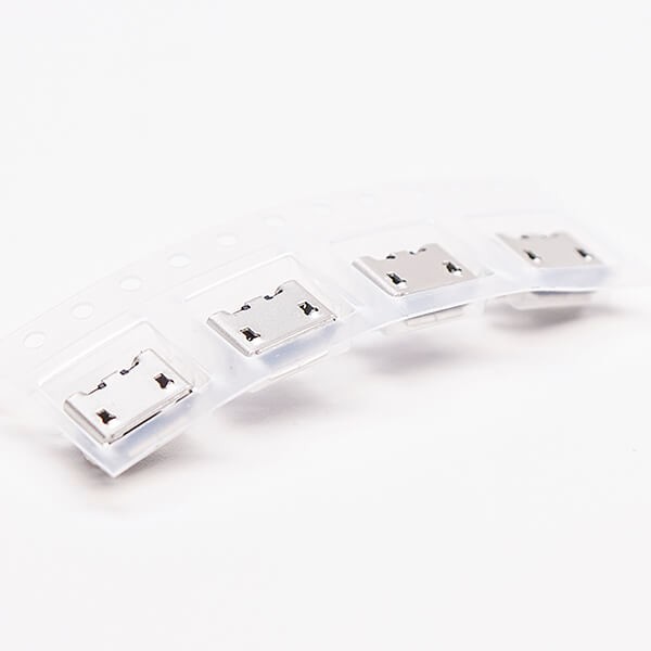 Micro B USB Female Connector 5 Pin SMT Type B Straight for PCB